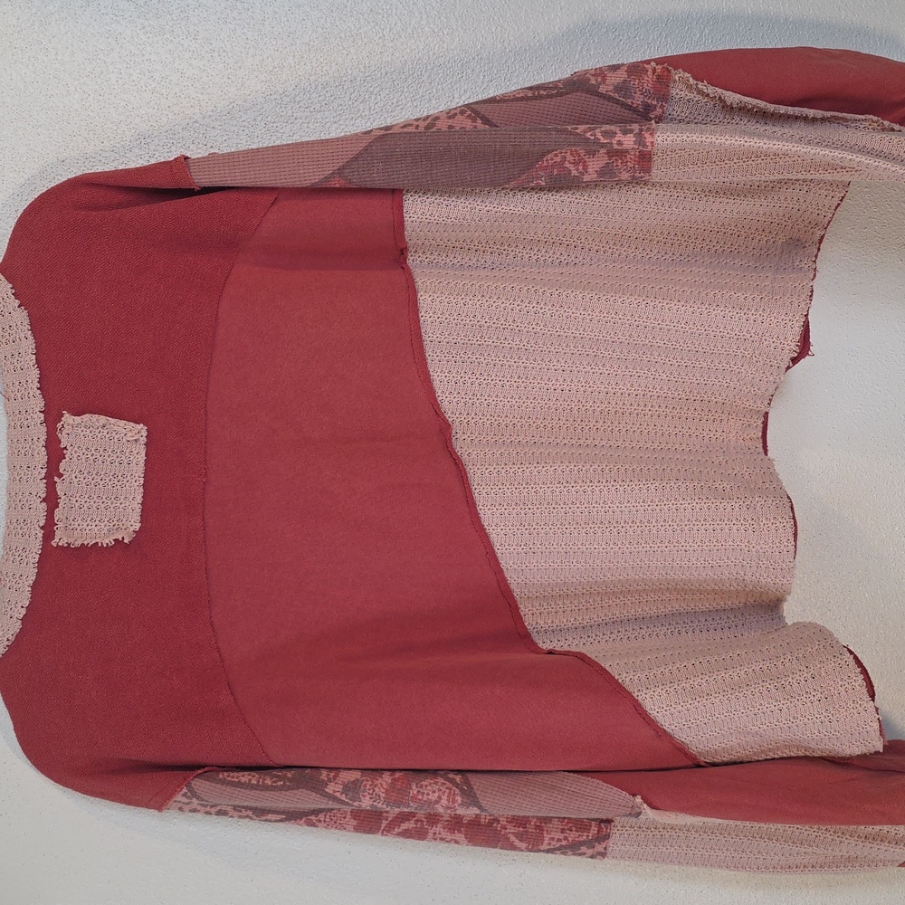 Pol Peace Patchwork Pullover - image 8
